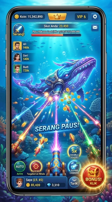 Galeri pratinjau visual 9zk build APK resmi terbaru